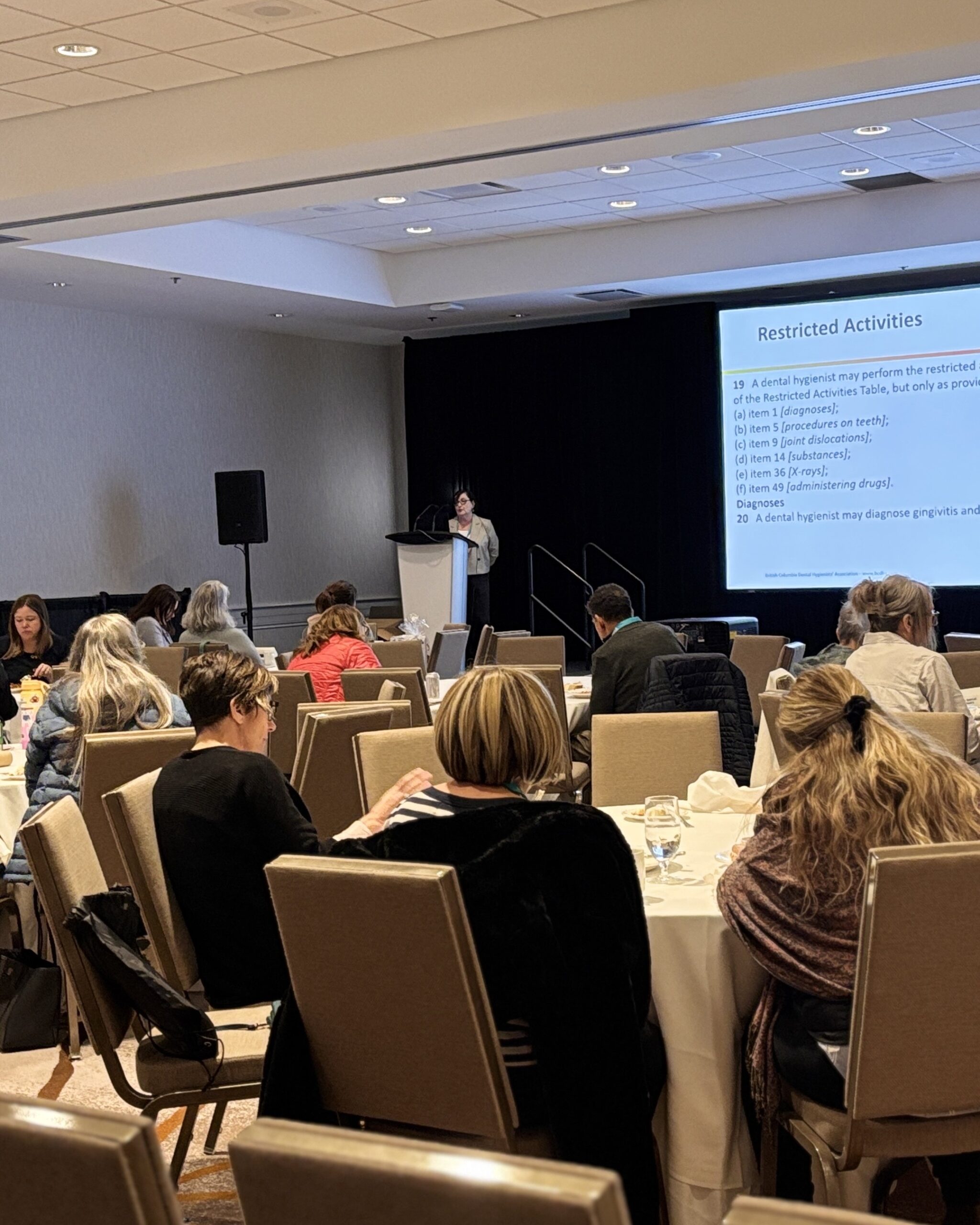 Leta Zaleski presenting at the 2026 TODS Meeting